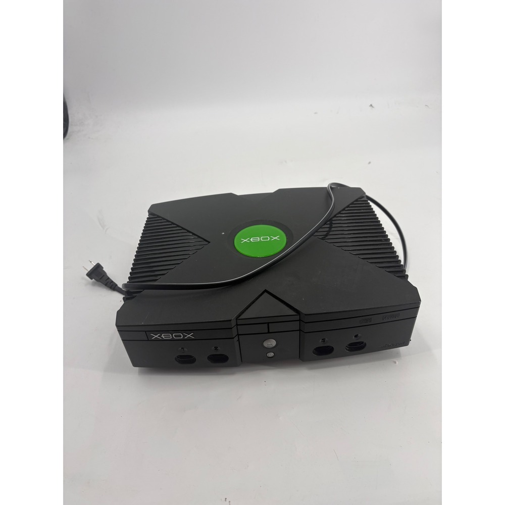 Microsoft Xbox Original Console Black 2001 Retro Video Game System